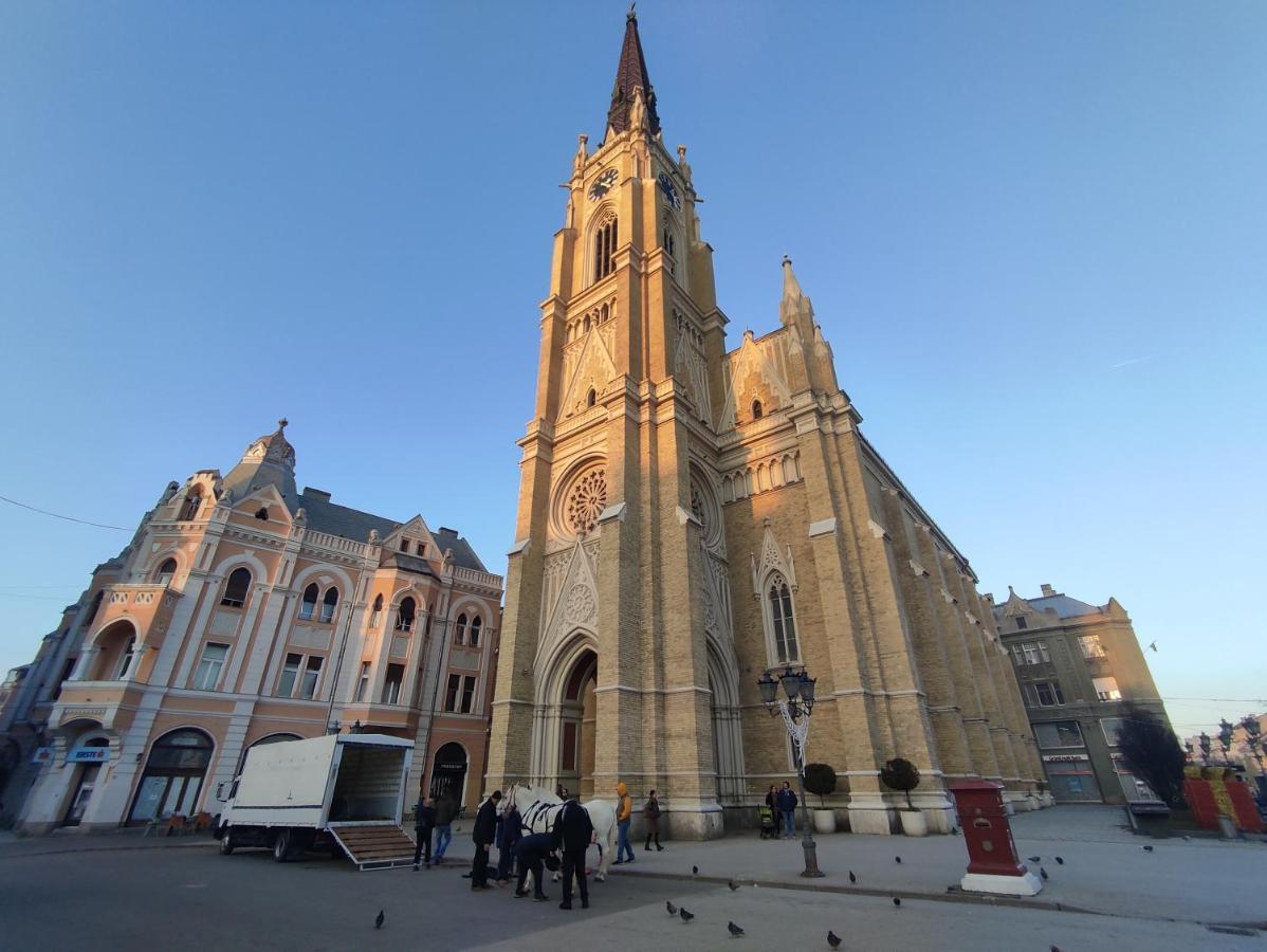 Woody Apartment Novi Sad Bagian luar foto
